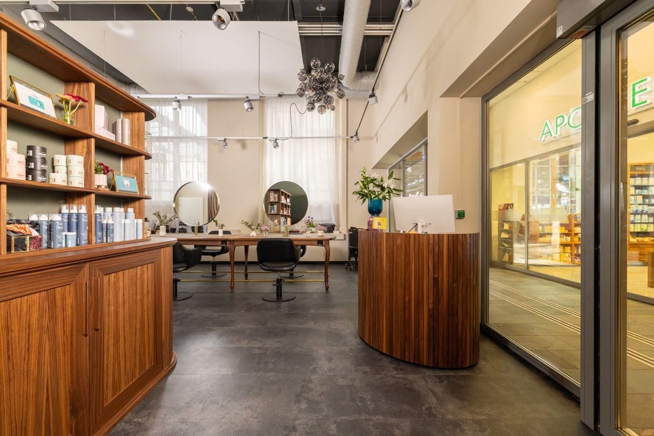Salon, fertig